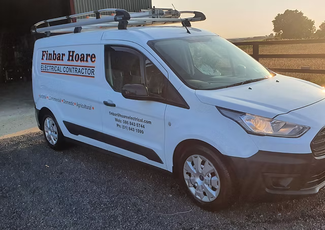 Electrician at work in North Dublin
